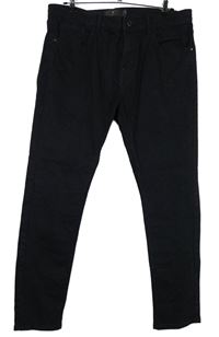 Pánské černé skinny fit rifle Next vel. 38R