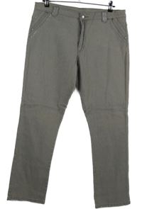 Dámské béžové skinny rifle s kamínky Jet-Line 