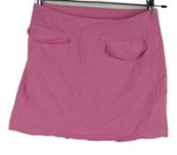 Dámská růžová lněná sukně H&M