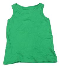 Zelený crop top zn. F&F