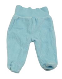 Modré sametové polodupky C&A