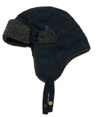 Tmavomodro-černá šusťáková beranice George