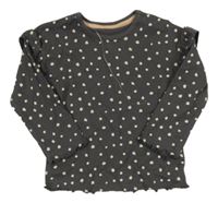 Šedé puntíkaté triko George