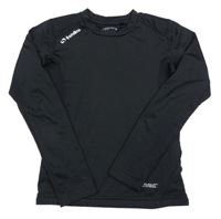 Černé sportovní funčkní triko s logem Sondico