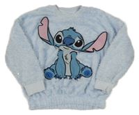 Světlemodrá chlupatá mikina se Stichem Disney