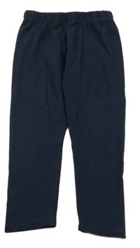 Tmavomodré capri legíny