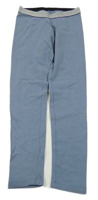 Modré legíny se stříbrným pasem Pepperts