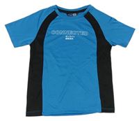 Modro-černé sportovní tričko s nápisem zn. Pep&Co