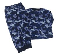 Tmavomodré army pyžamo F&F