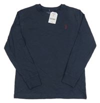 Nové - Tmavomodré triko Next