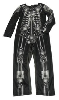 Kostým - Antracitový overal s potiskem George