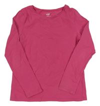 Růžové triko H&M