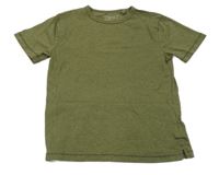 Khaki melírované tričko Next