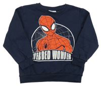 Tmavomodrá mikina se Spidermanem Marvel