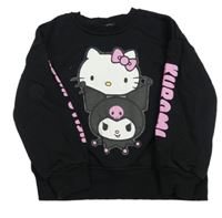 Černá mikina s Kitty zn. Primark