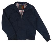 Tmavomodrá plátěná podšitá bunda Ben Sherman