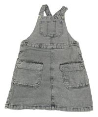 Šedá riflová laclová sukně H&M