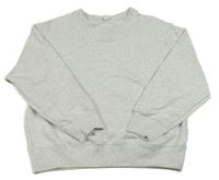 Šedá melírovaná mikina UniQlo