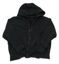 Černá propínací mikina s kapucí George