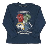 Tmavomodré pyžamové triko s potiskem Harry Potter H&M