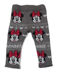 Šedé kamaše s Minnie Disney + Primark 