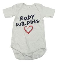 Bílé body s nápisy a srdíčkem C&A