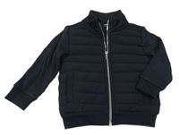 Černá prošívaná bundomikina F&F