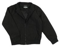 Černý prošívaný šusťákový jarní zateplený bomber PRIMARK