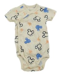 Smetanové zavinovací body s Mickey a palmami Disney