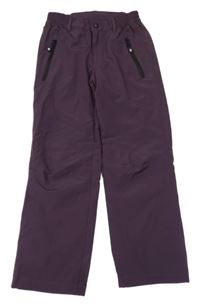 Lilkové šusťákové outdoorové podšité kalhoty COLOR KIDS