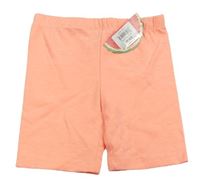 Neonově oranžové elastické kraťasy Matalan