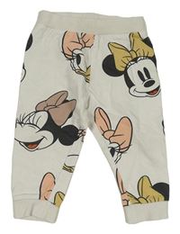 Bílé tepláky s Minnie a Daisy H&M