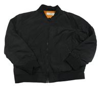 Černý šusťákový zateplený bomber H&M