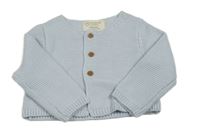 Světlemodrý propínací svetr Primark