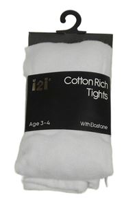 Nové - Bílé punčocháče