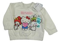 Nové - Smetanová mikina s Hello Kitty a přáteli Primark