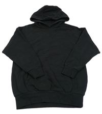 Černá dlouhá mikina s kapucí Matalan