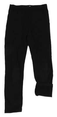 Černé teplé legíny H&M