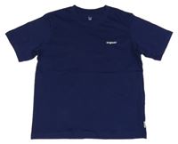 Tmavomodré tričko s nápisem Jack & Jones