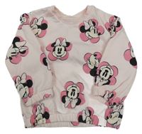 Růžová mikina s Minnie PRIMARK