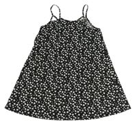 Černé květované šaty Primark