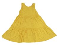 Žluté puntíkaté šaty H&M