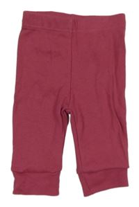 Růžové lehké tepláky s laní Ergee