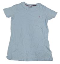 Světlemodré tričko s logem Tommy Hilfiger