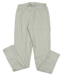 Světlešedé melírované legíny Y.F.K.