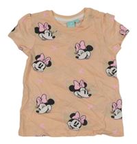 Meruňkové tričko s Minnie Disney