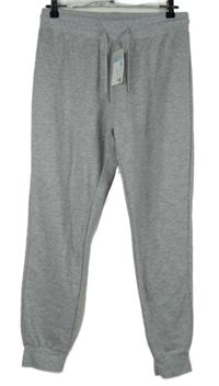 Nové - Dámské šedé cuff tepláky Primark 