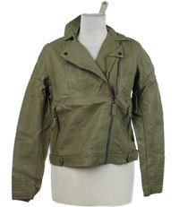 Nové - Dámský khaki koženkový křivák TU 