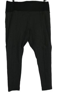 Dámské tmavošedo-černé tregíny M&S