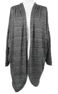 Dámský šedý třpytivý svetrový cardigán Next 